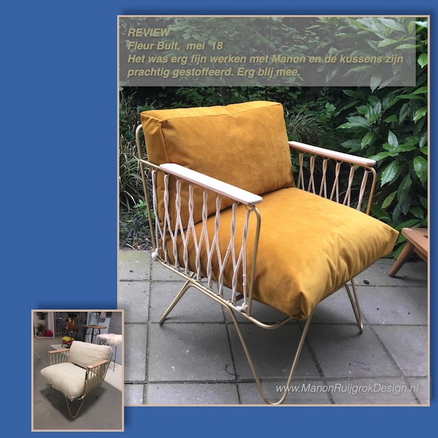Meubelstoffering losse kussens ManonRuijgrokDesign